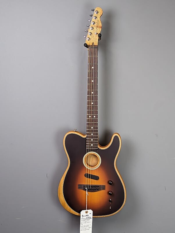 

Акустическая гитара Fender Acoustasonic Player Telecaster 2022 Shadow Burst