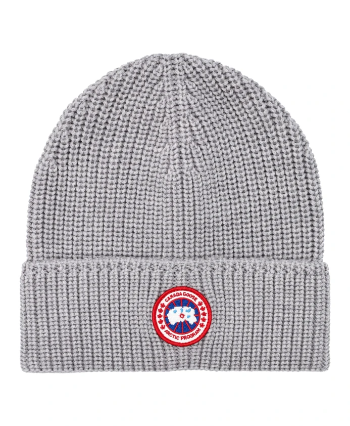 

Шапка Бини в рубчик вереска AW24 Canada Goose, серый
