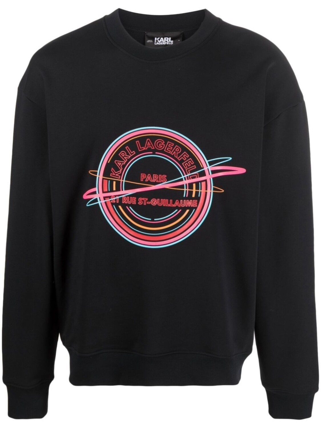 

Karl Lagerfeld футболка Athleisure с логотипом, черный