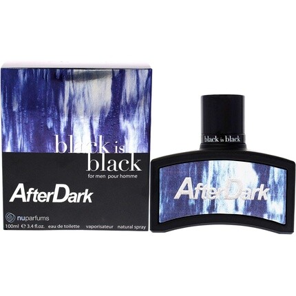 

Nuparfums Black Is Black After Dark спрей для мужчин 3,4 унции EDT Nu Parfums