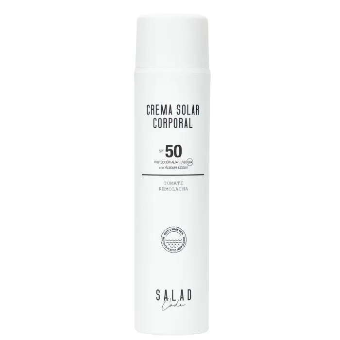 

Солнцезащитный крем crema solar corporal tomate y remolacha spf50 Salad Code, объем 150 мл