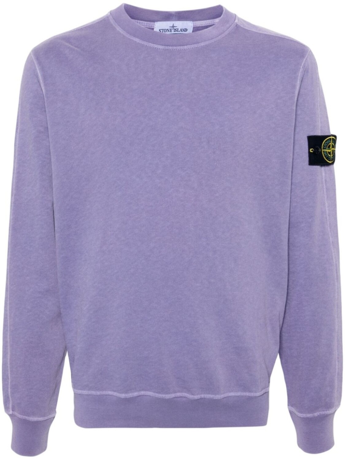 

Толстовка с нашивкой Compass Stone Island, фиолетовый