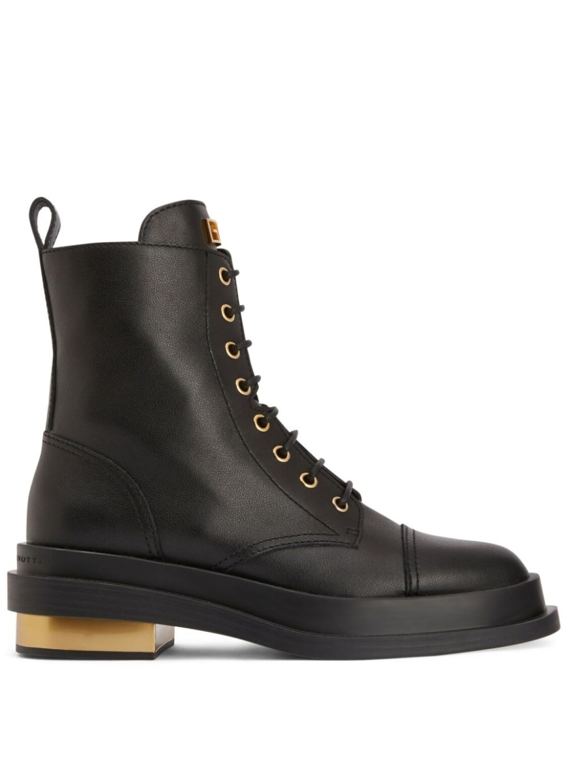 

Giuseppe Zanotti ботинки Chelsey на шнуровке, черный