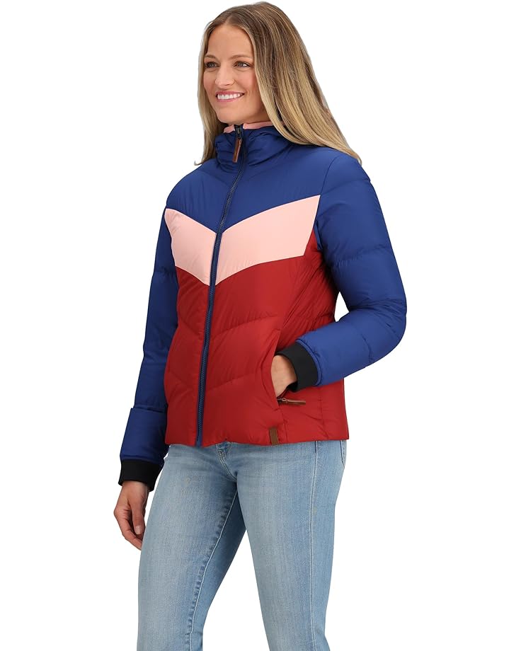 Куртка Obermeyer Peyton Down Jacket, цвет Cherry Wood цена и фото