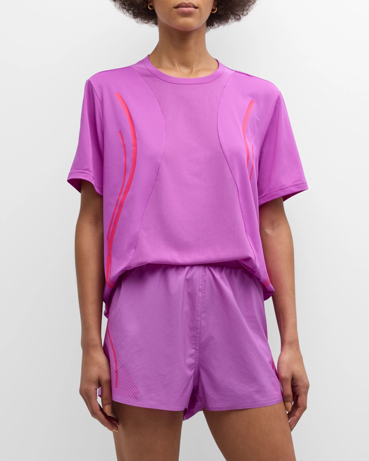 

Беговая футболка TruePace adidas by Stella McCartney, цвет Shopur