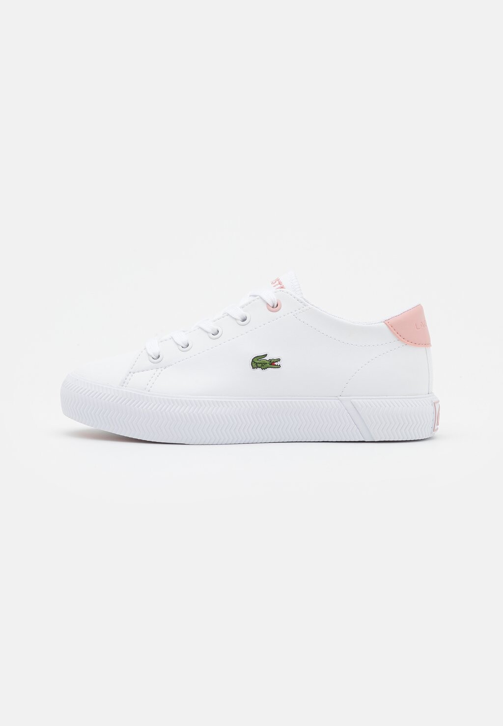 

Низкие кроссовки Gripshot Lacoste, цвет white/light pink