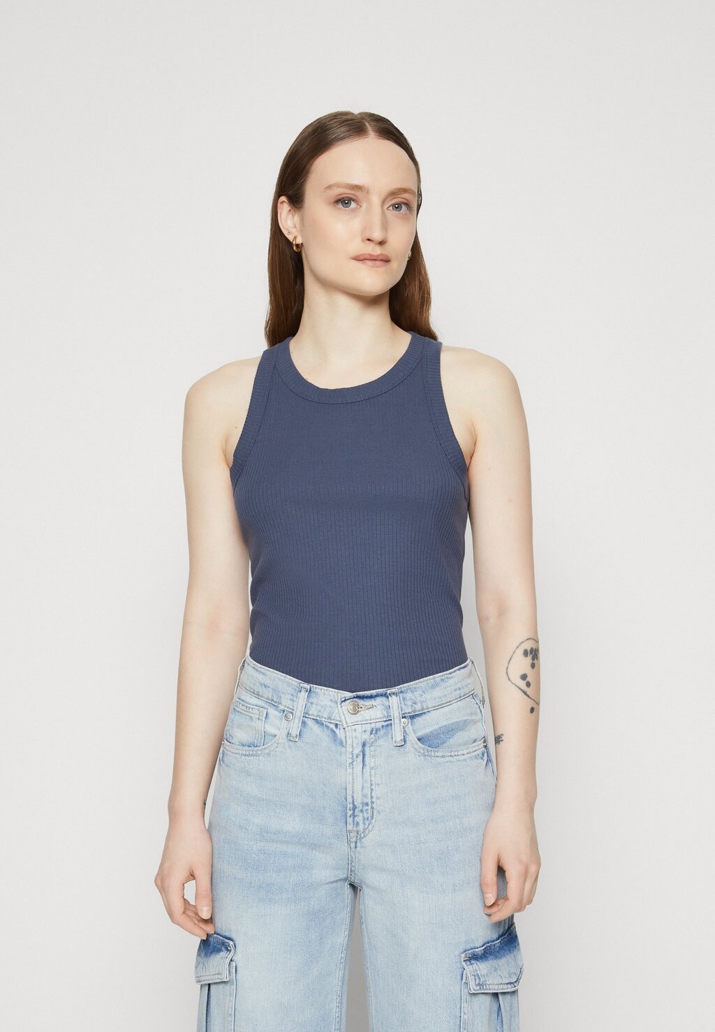 

Топ HIGH NECK TANK GAP, цвет deep sailor blue