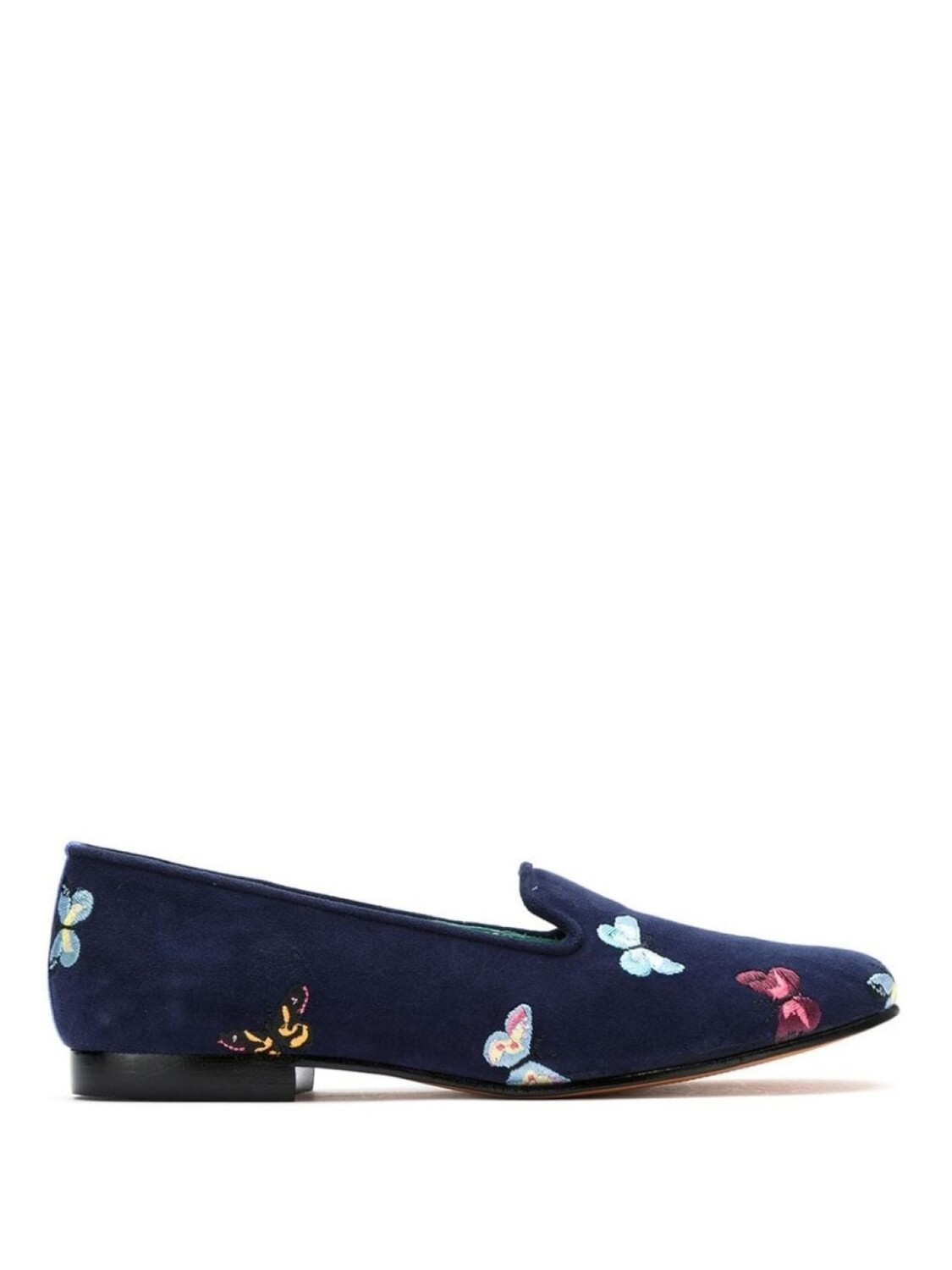 

Blue Bird Shoes слиперы Borboletas, синий