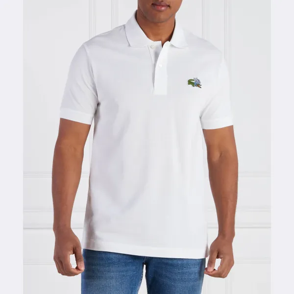 

Классическая рубашка-поло Lacoste, белый