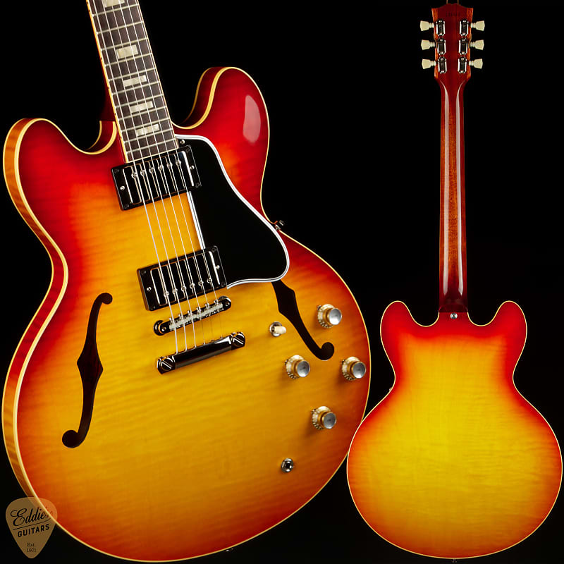 Электрогитара Gibson Custom Shop PSL '64 ES-335 Figured Reissue Gloss Abilene Burst