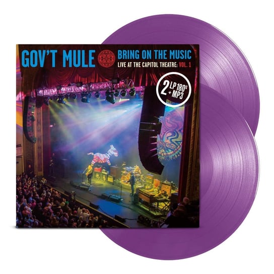 Виниловая пластинка Gov't Mule - Bring On The Music (Live At The Capitol Theatre). Volume 1 (фиолетовый винил)