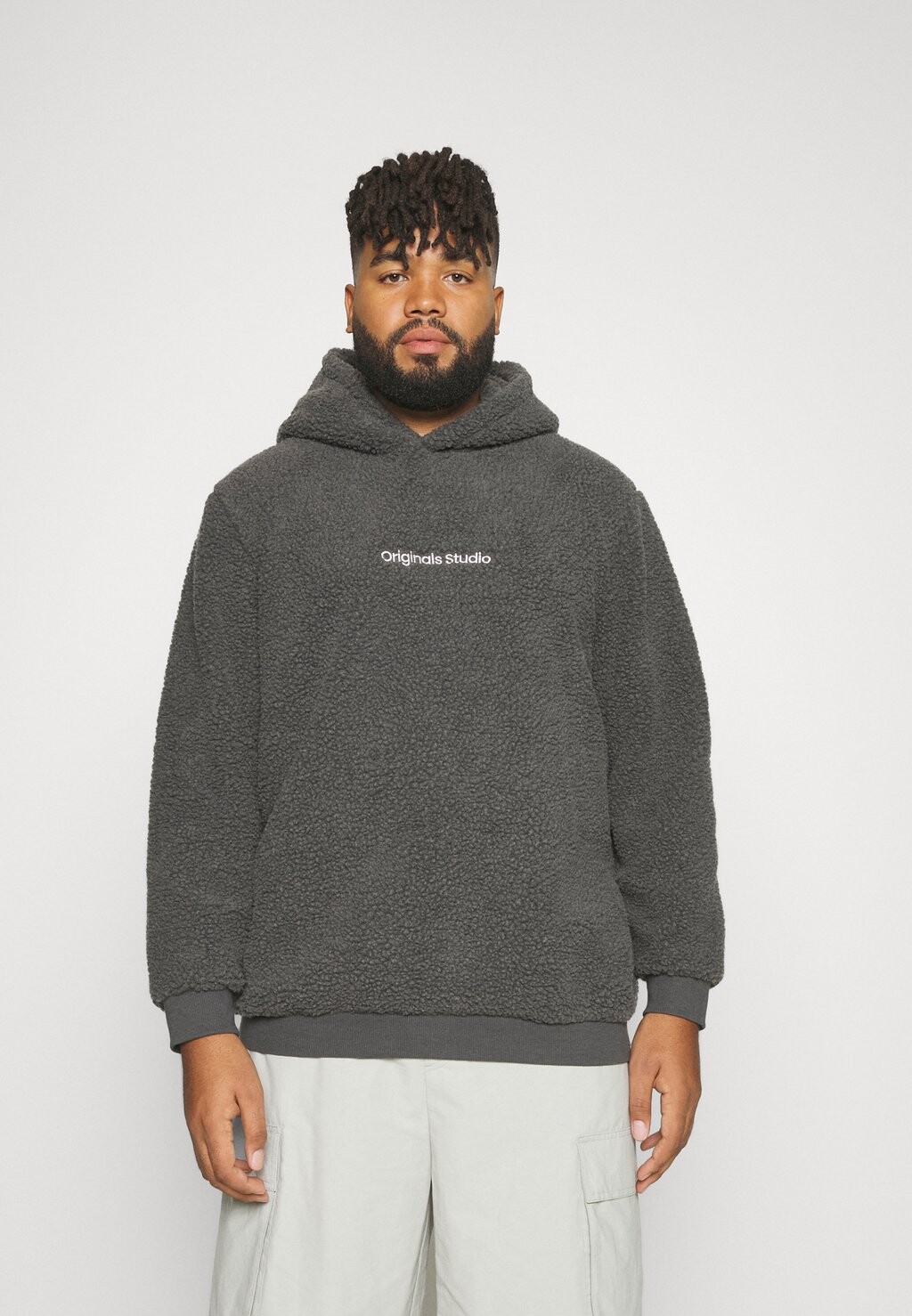 

Толстовка флисовая JORVESTERBRO TEDDY Jack & Jones, асфальт