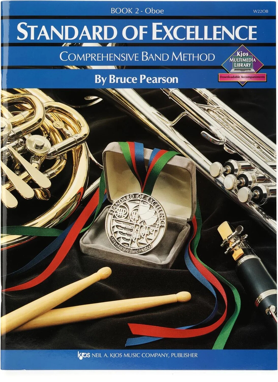 

Книга 2 комплексного метода оркестра Kjos Standard of Excellence - Гобой