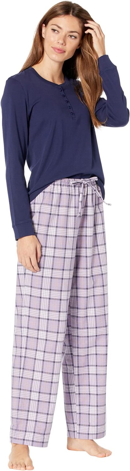 

Уютный пижамный комплект L.L.Bean, цвет Vintage Lavender