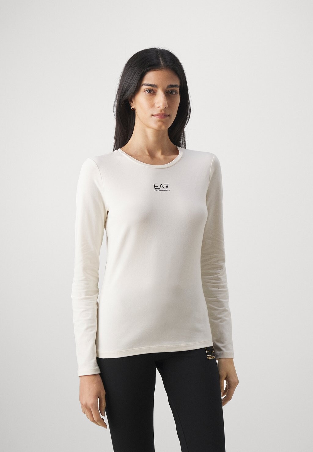 

Рубашка с длинным рукавом EA7 Emporio Armani, цвет bianco