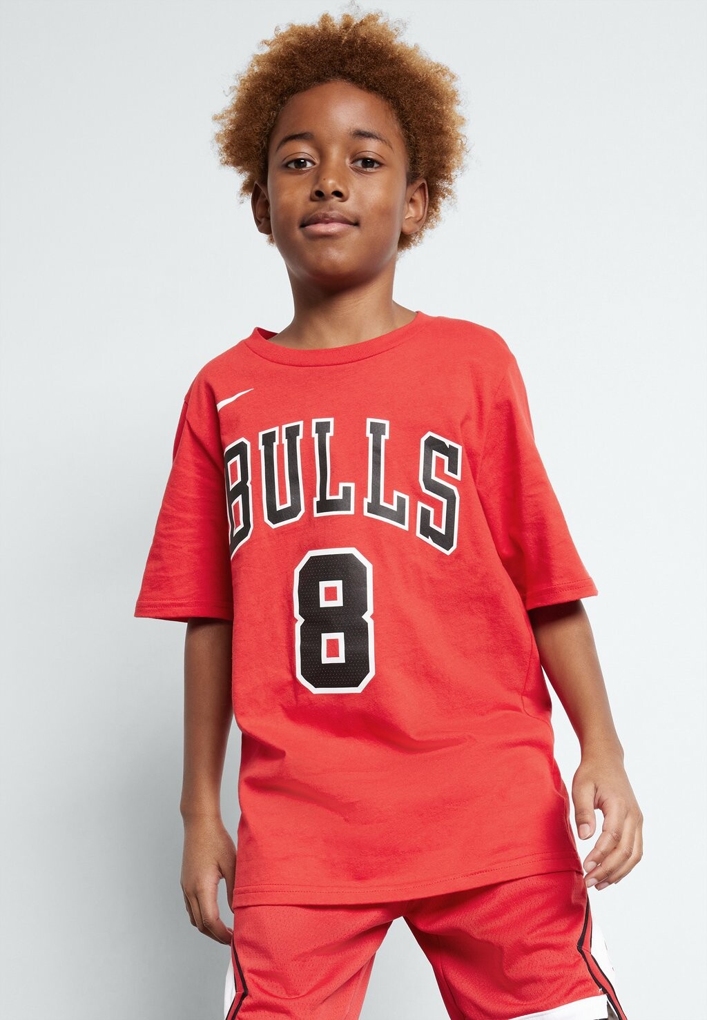 

Футболка с принтом NBA CHICAGO BULLS LAVINE ZACH BOYS ICON Nike, цвет university red