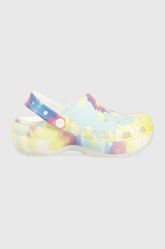 

Детские тапочки Crocs Graphic Clog на танкетке, мультиколор
