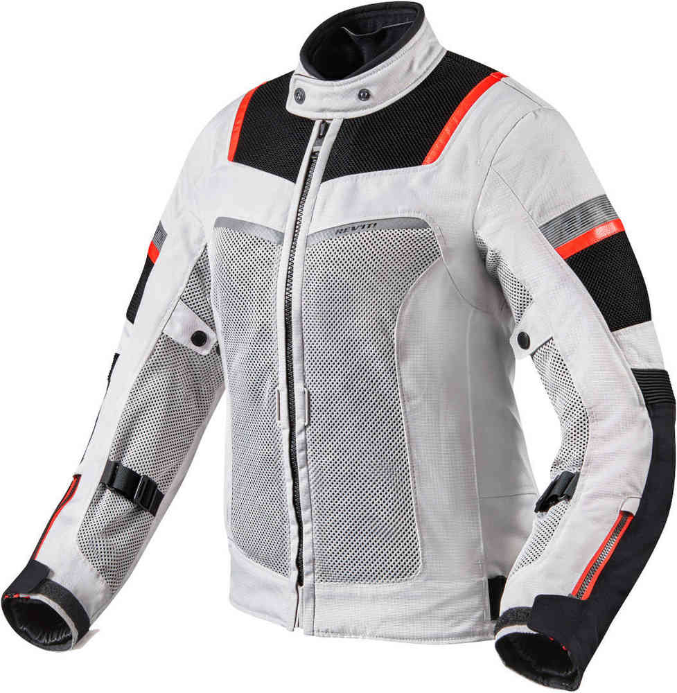 Женская мотоциклетная текстильная куртка Tornado 3 Revit, белый черный