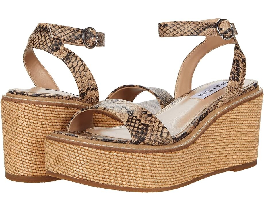 

Туфли Steve Madden Composed Wedge Sandal, цвет Snake