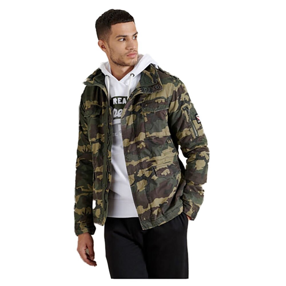 

Куртка Superdry Classic Rookie, зеленый