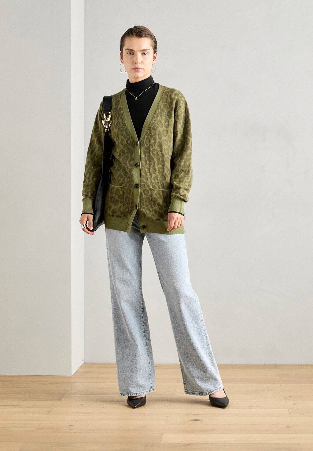 

Кардиган RELAXED CARDIGAN Scotch & Soda, цвет Khaki