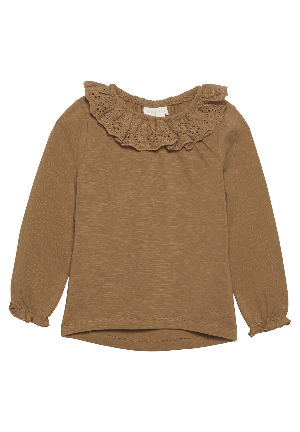 

Топ с длинными рукавами LS COLLAR EN FANT, цвет brown