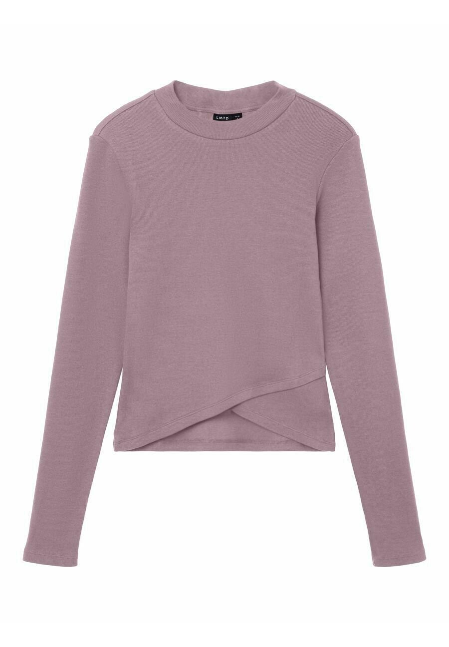 

Футболка с длинными рукавами Slim Fit LMTD, цвет elderberry