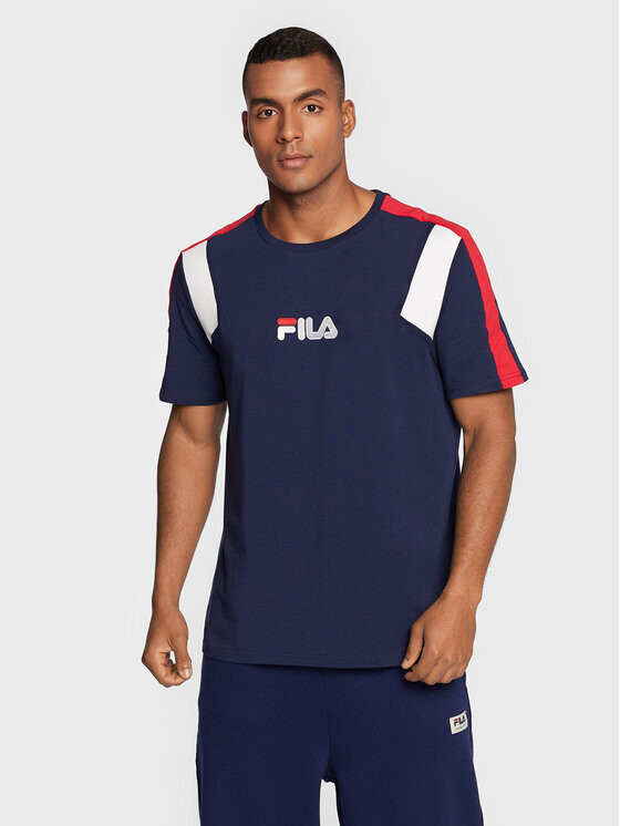 

Футболка стандартного кроя Fila, синий