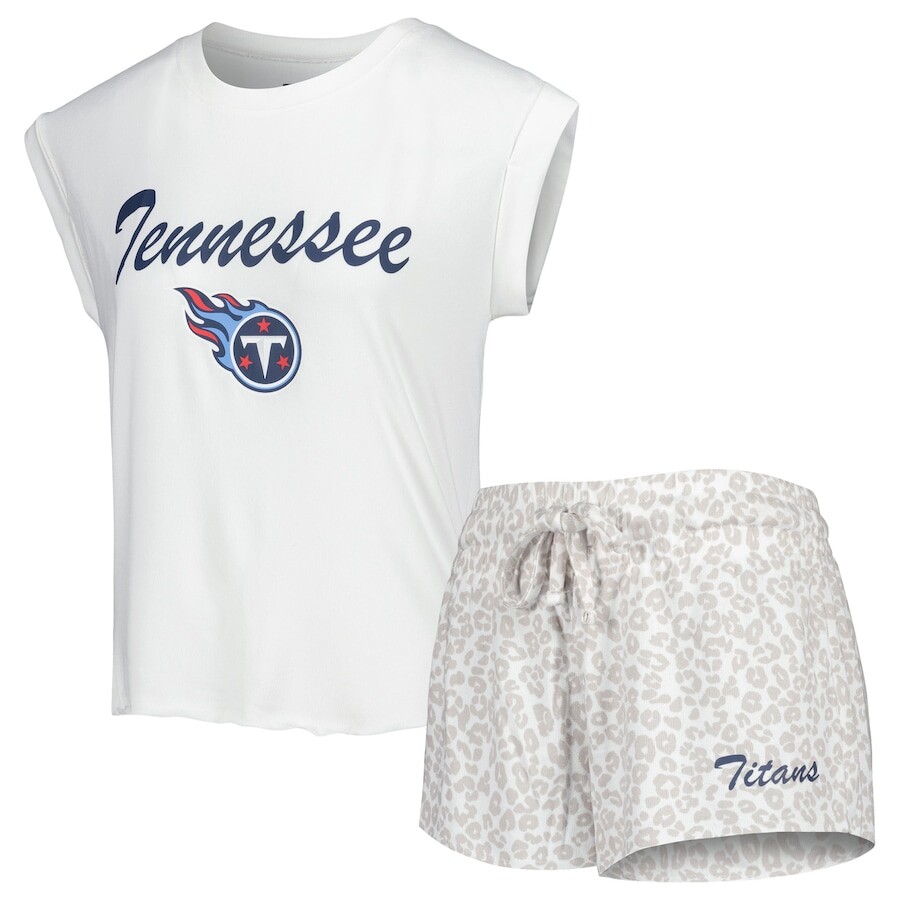 

Пижамный комплект Concepts Sport Tennessee Titans, белый