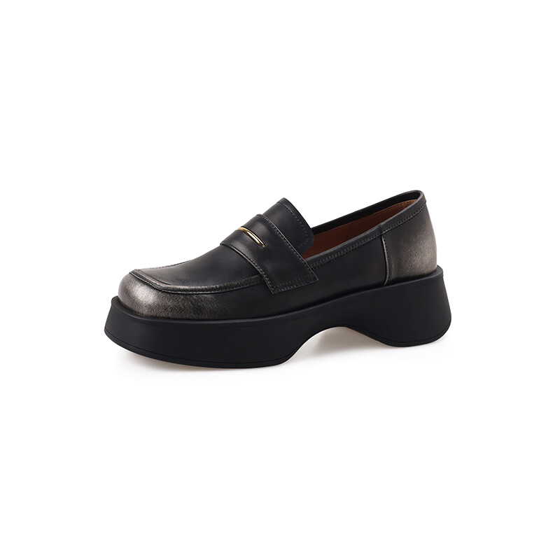 

Лоферы женские Pvaj, цвет Black Gray