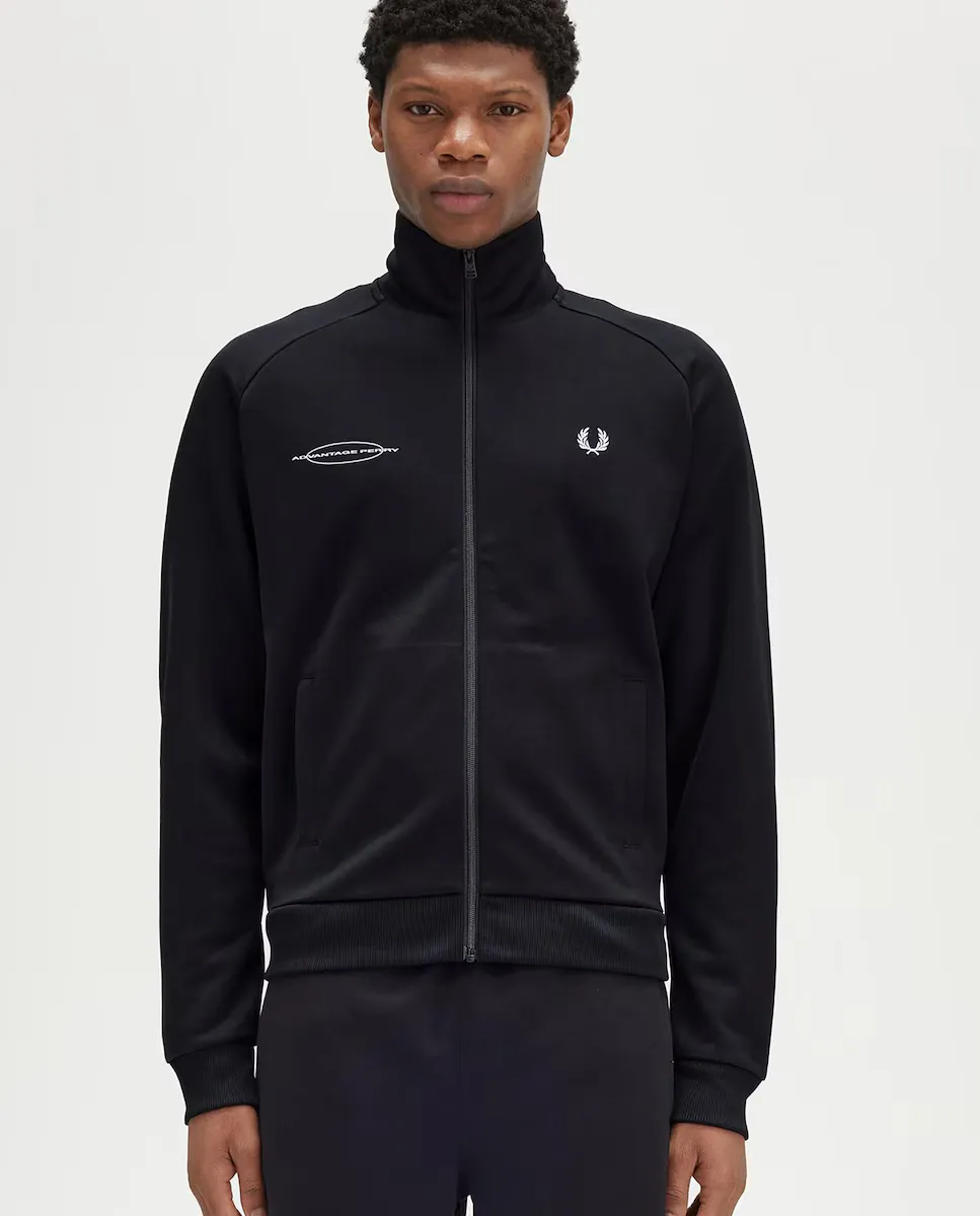 

Спортивная мужская куртка с карманами Fred Perry, черный
