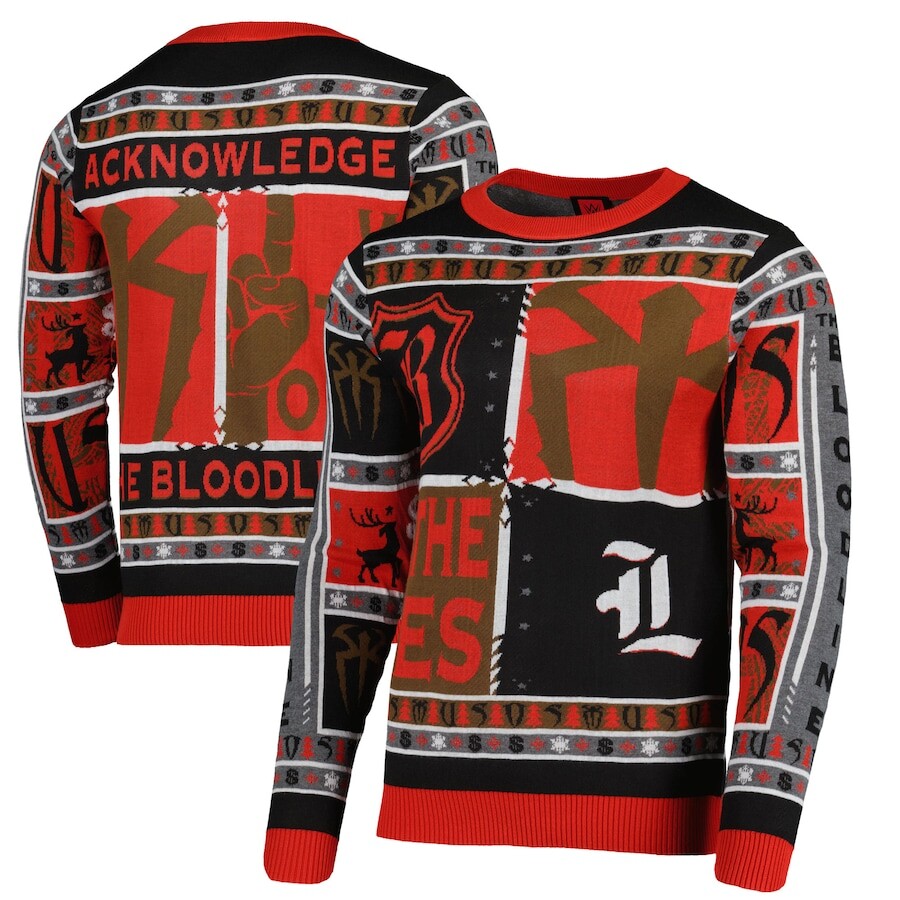 

Свитер WWE Authentic The Bloodline, черный