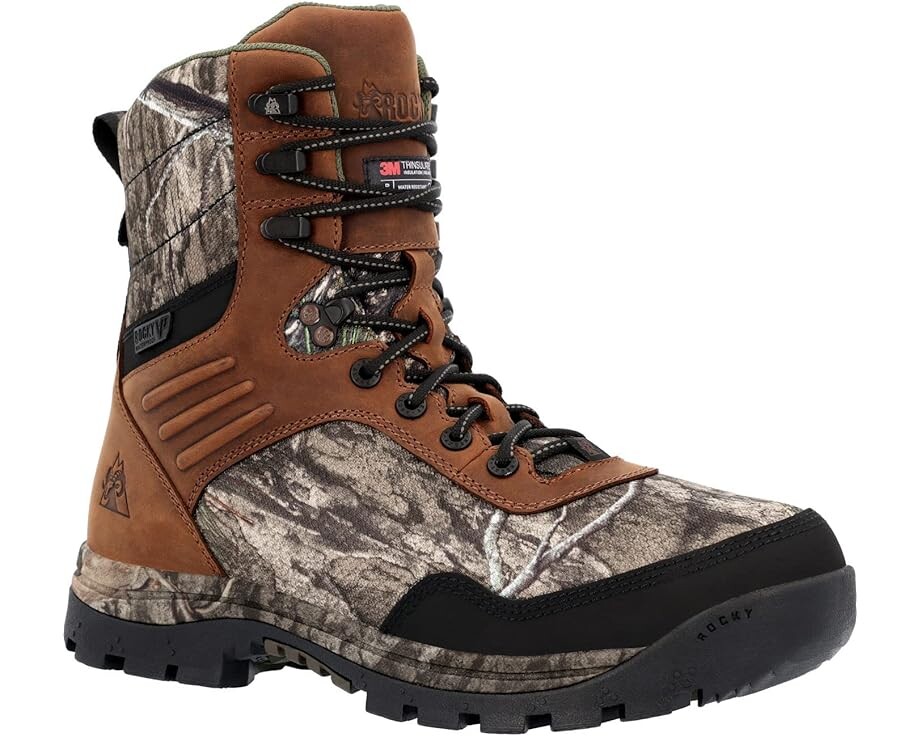 

Ботинки Rocky Lynx 8", цвет Mossy Oak Country DNA/Brown