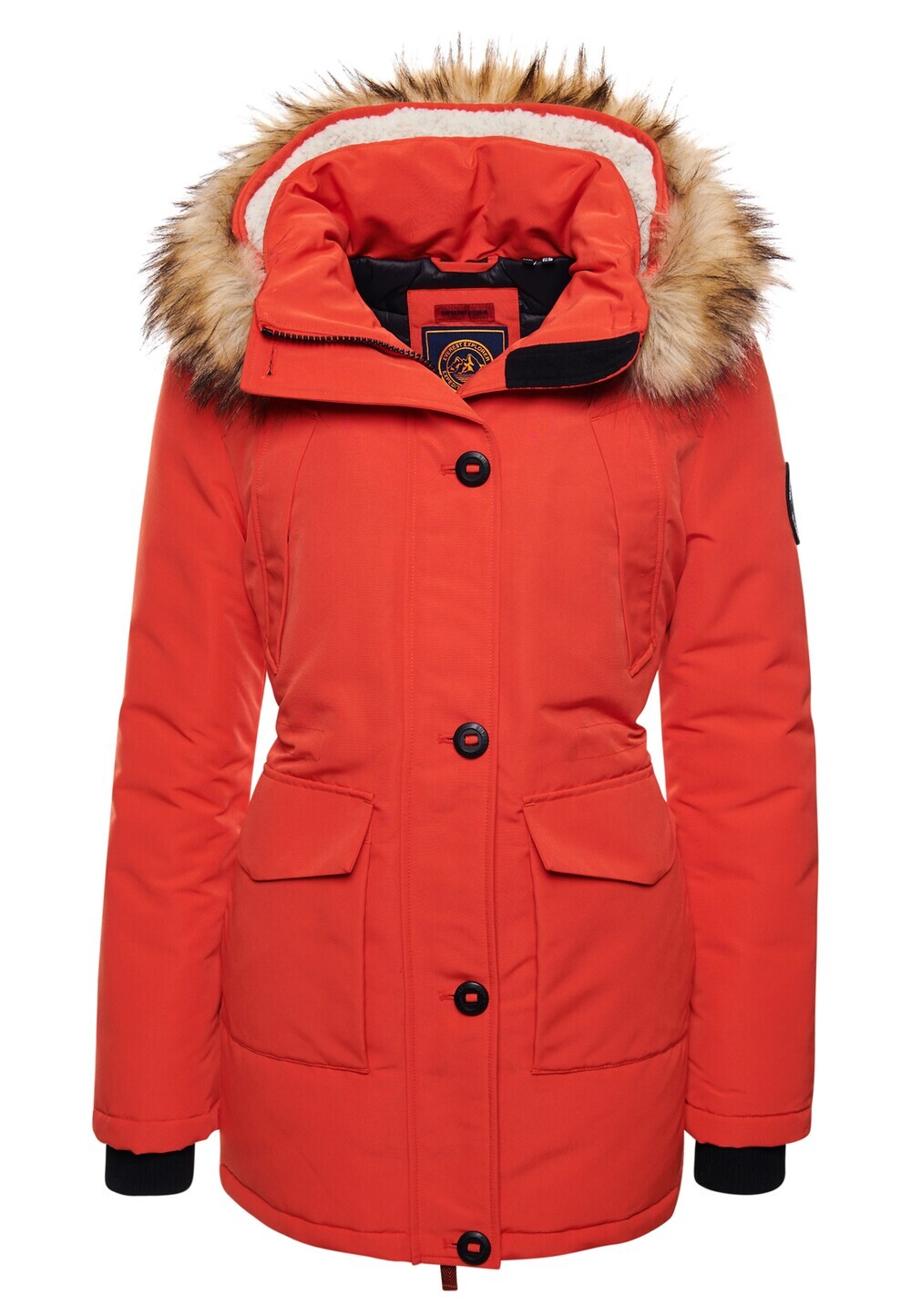 

Зимняя куртка Superdry, оранжевый