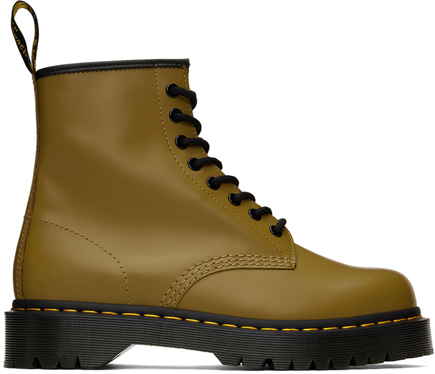 

Зеленые ботинки 1460 Bex Dr. Martens, Зеленый