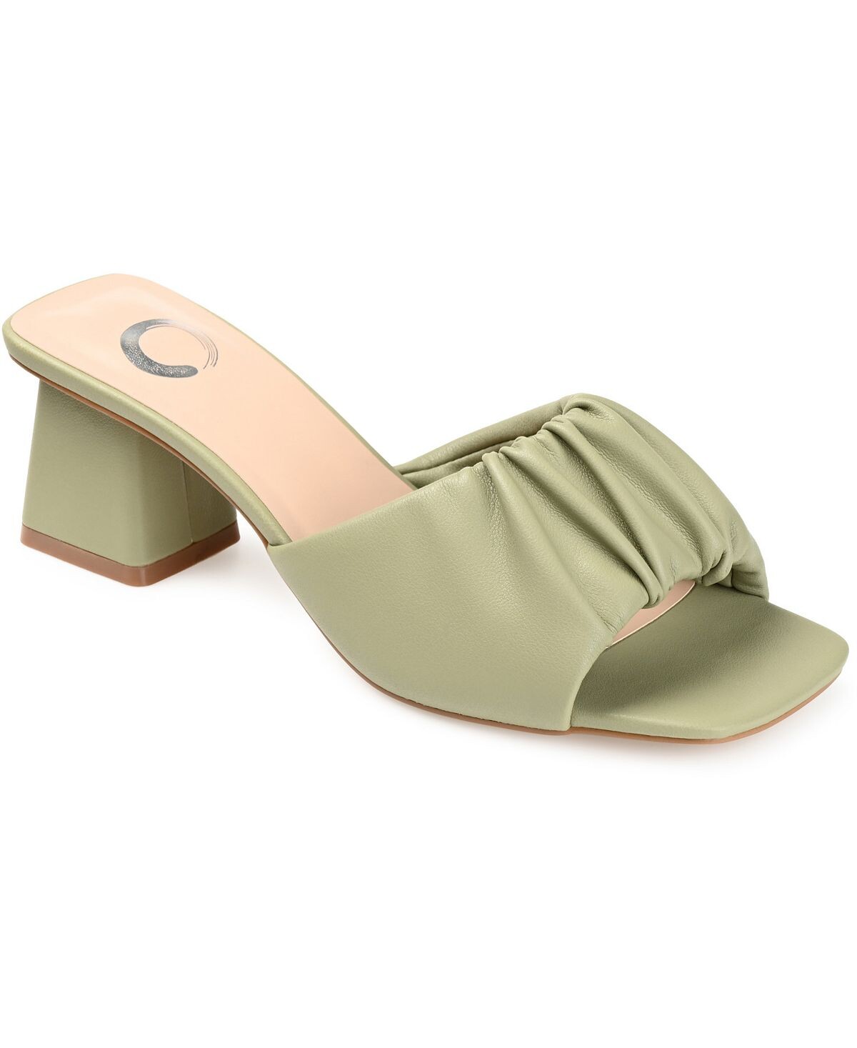 

Женские сандалии из бриара со сборками Journee Collection