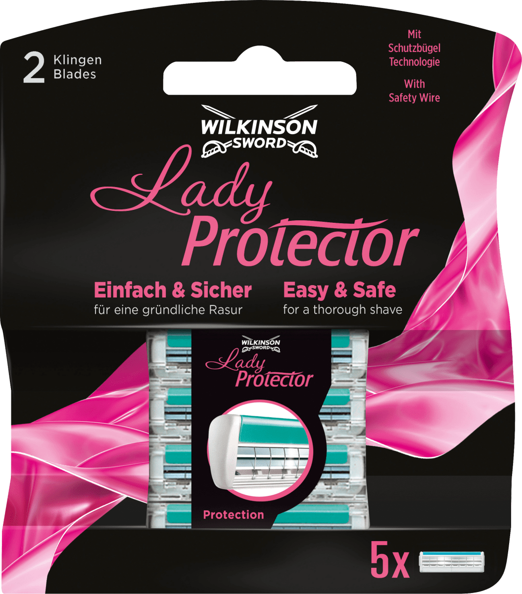 Лезвия для бритвы Lady Protector 5 шт. WILKINSON SWORD