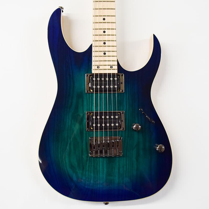 

Электрогитара Ibanez RG421AHM - Blue Moon Burst, Зеленый, Электрогитара Ibanez RG421AHM - Blue Moon Burst