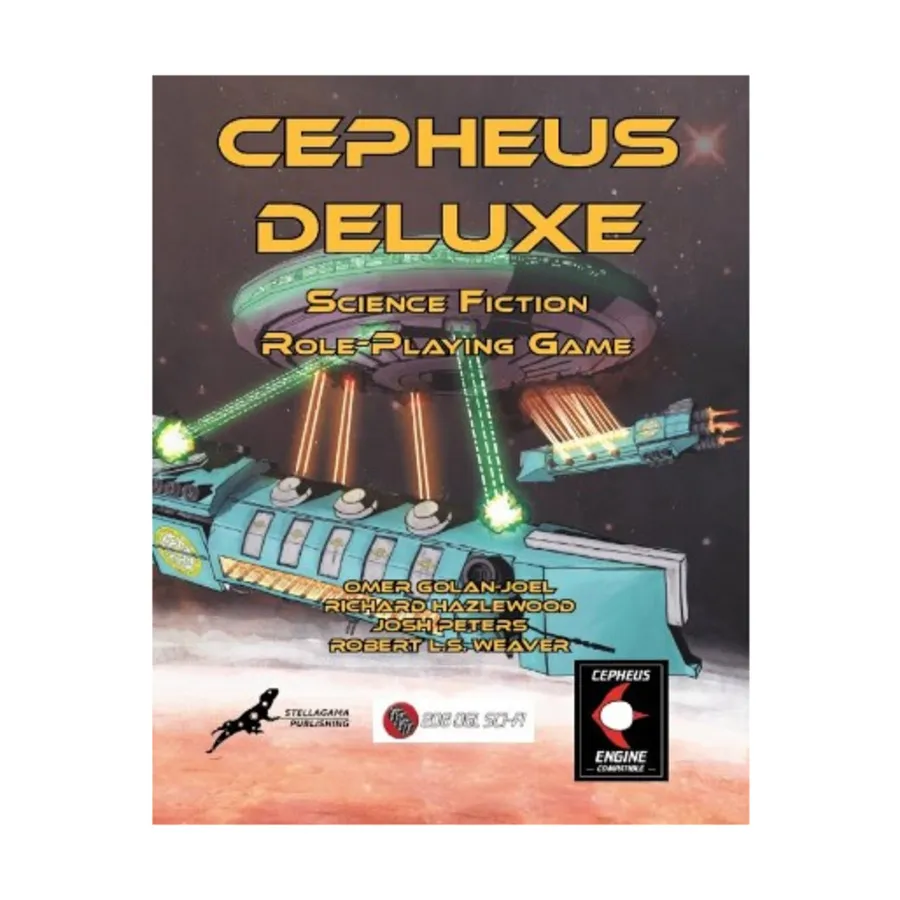 

Cepheus Deluxe (Enhanced Edition), Role Playing Games (Stellagama Publishing), твердый переплет