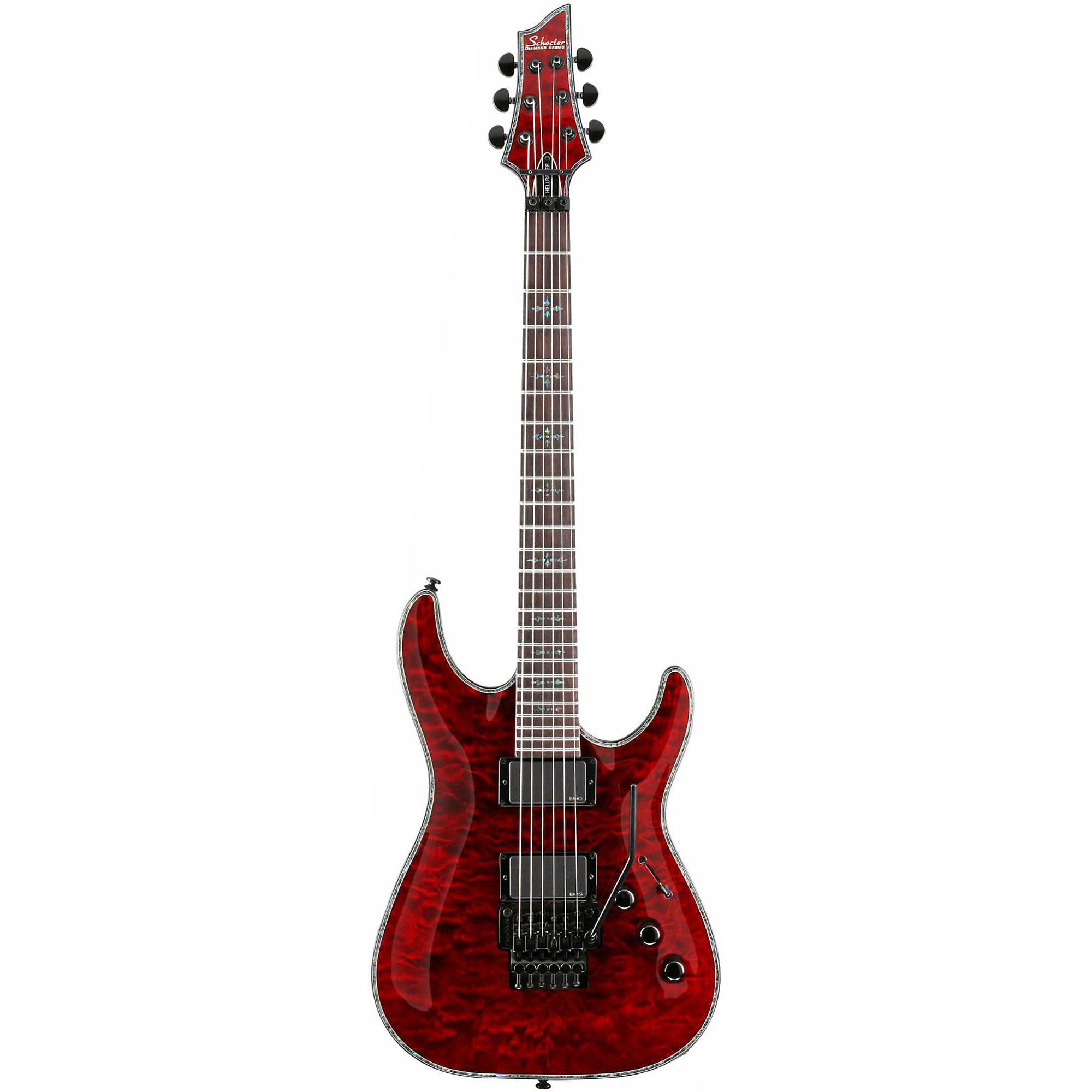 Schecter Guitar Research Hellraiser C-1 FR Электрогитара Black Cherry