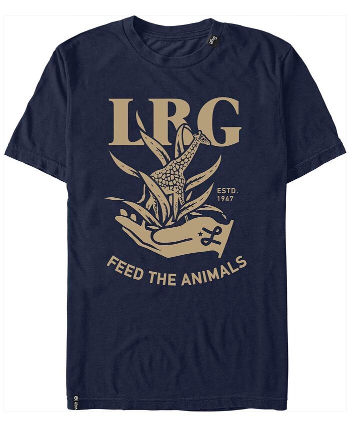 

Мужская футболка LRG Feed The Animals с коротким рукавом Fifth Sun, синий