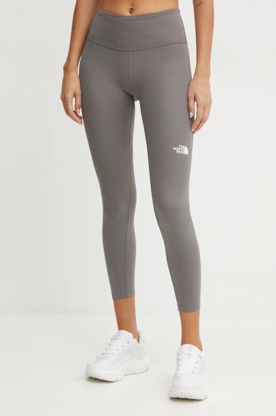 

Гибкие спортивные леггинсы The North Face, серый