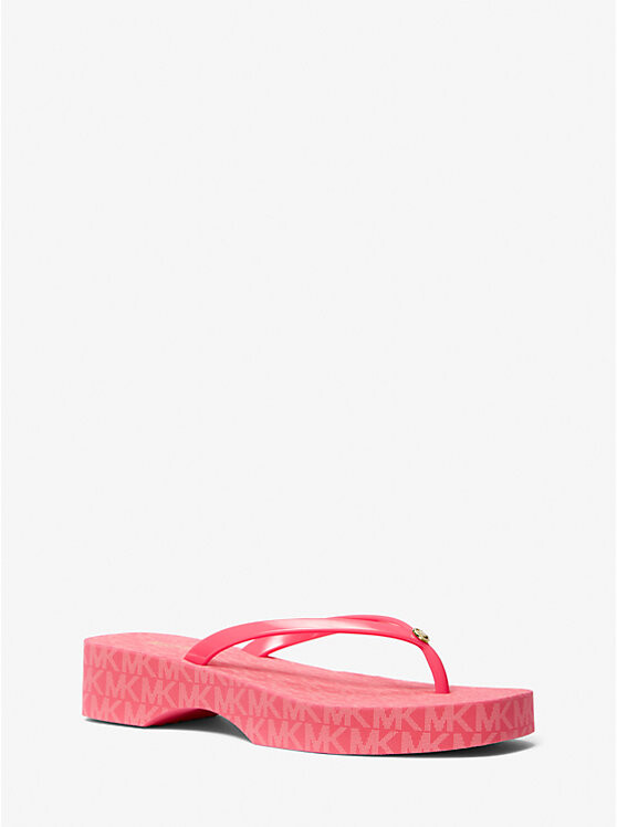 

Вьетнамки с логотипом Lilo Michael Kors, красный