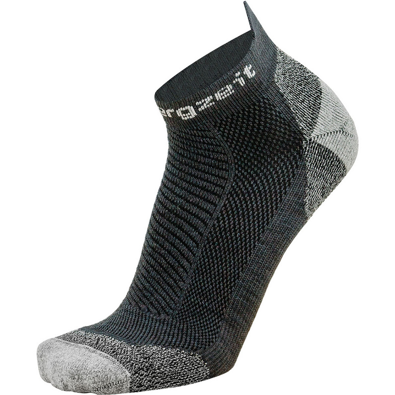 Носки-кроссовки Bergzeit Merino Bergzeit Basics, черный носки мужские из мериносовой шерсти супертолстые теплые зимние плюшевые сапоги тяжелые мягкие удобные для холодной погоды