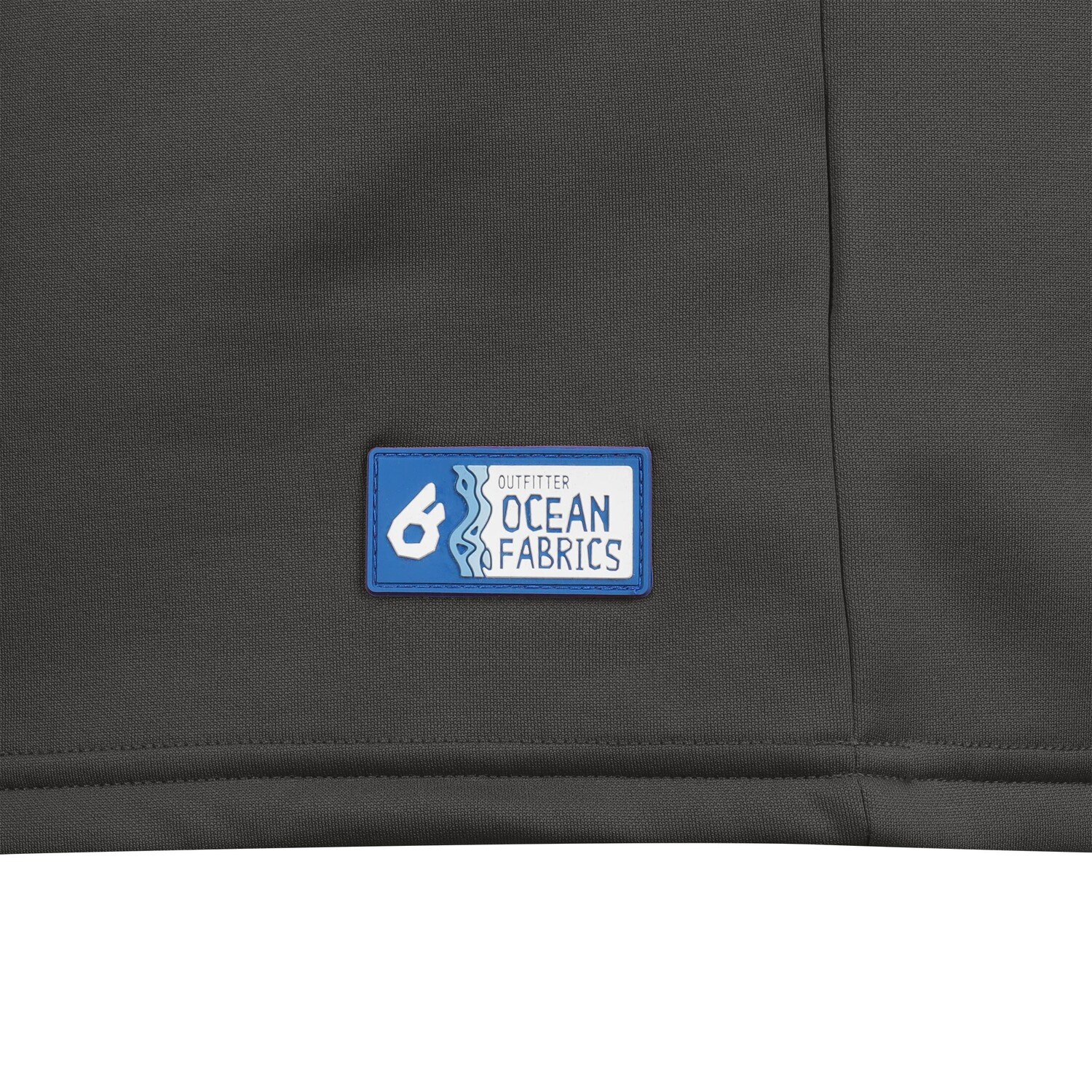 

Лонгслив OUTFITTER Trainingsshirt OCEAN FABRICS TAHI, темно серый