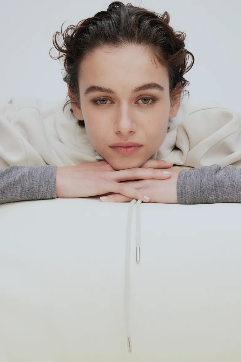 

Толстовка с капюшоном H&M, серый