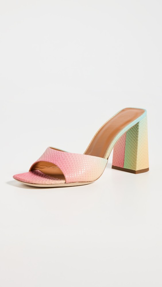 

Сандалии STAUD Sloane Heels, разноцветный