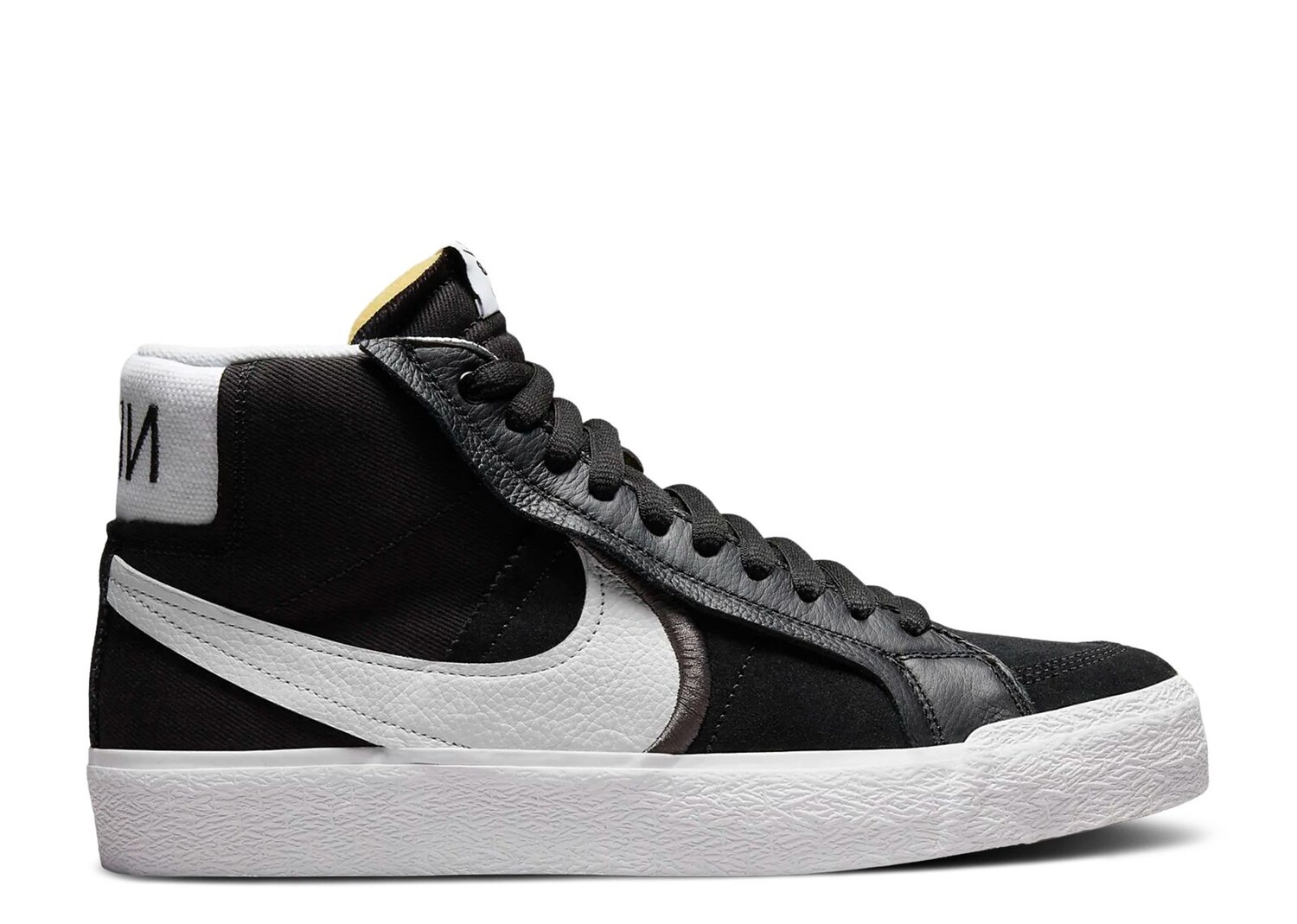 

Кроссовки Nike Zoom Blazer Mid Premium Sb 'Oversized Swoosh - Black', черный