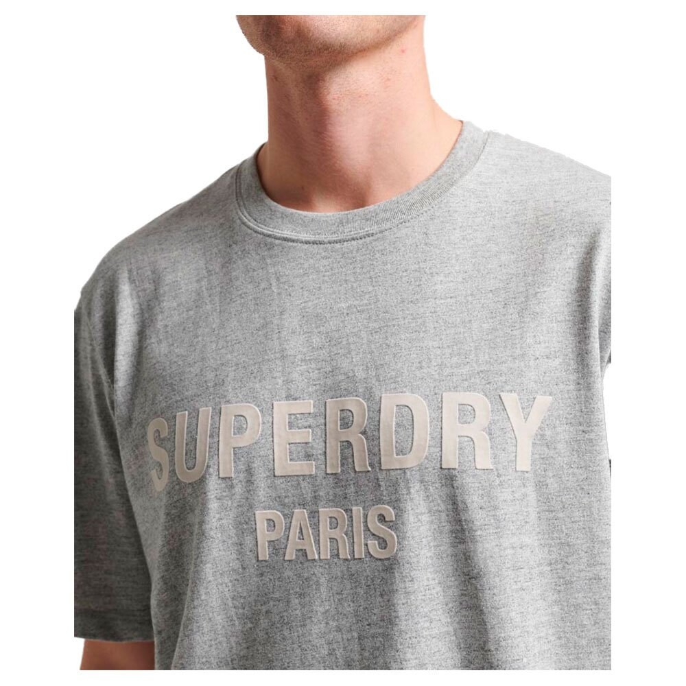 

Футболка Superdry Luxury Sport Loose Short Sleeve Round Neck, серый
