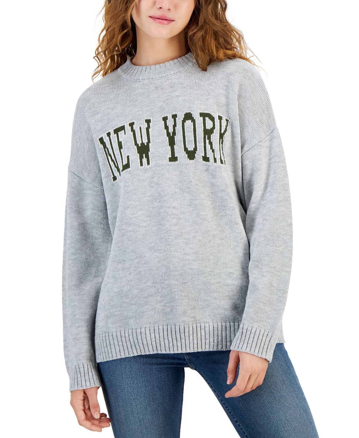 

Детский свитер New York с ребристыми краями Just Polly